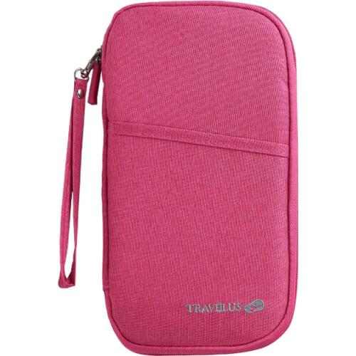 Creative Passport Bag Multi-Function Document Package Travel Storage Card Bag Wallet Passport Clip Bag