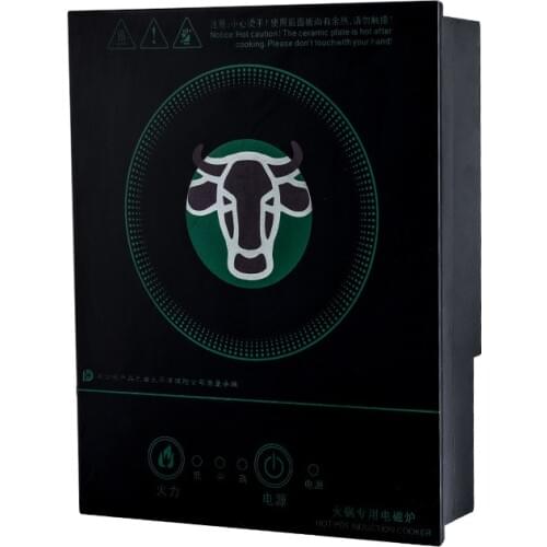 Plane Commercial Induction Cooker Fire Boiler Household Commercial Induction Cooker Small Hot Pot Induction Cooker HTW-S-2