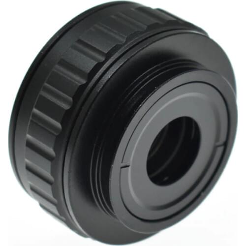 0.4X Focus Adjustable C mount Adapter For New Type of Trinocular Stereo Microscope No Dark Edges Clear Image