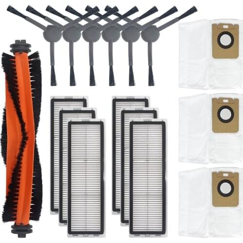 New Main Side Brush Mops Cloths HEPA Filters Dust Bags Spare Parts Accessories For Dreame Bot Z10 Pro L10 Plus Vacuum Cleaner