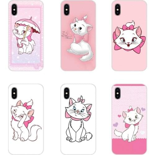 Silicone Cases Covers The cartoon AristoCats Marie Cat For Samsung Galaxy J1 J2 J3 J4 J5 J6 J7 J8 Plus 2018 Prime 2015 2016 2017