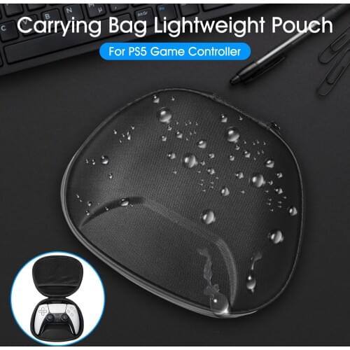 Game Controller Bag Protective Shockproof Case For PS5 Large Capacity One-shoulder Cloth Package Games Accessories