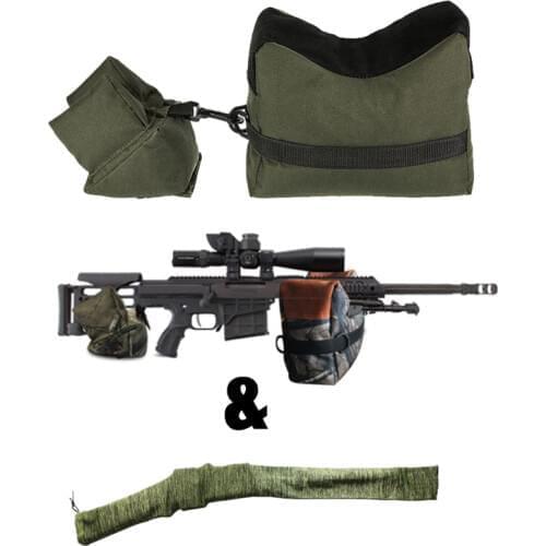 Sniper Shooting Bag Gun Front Rear Bag Target Rest Stand Rifle Support Sandbag Bench Outdoor Tack Driver Hunting Accessories