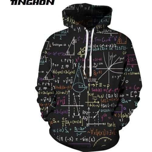 Genius Formula Hoodies Hipster Cool Learning Hoody Unisex Winter Long Sleeve Streetwear Classic Pullovers Hip Hop Tops XS-7XL
