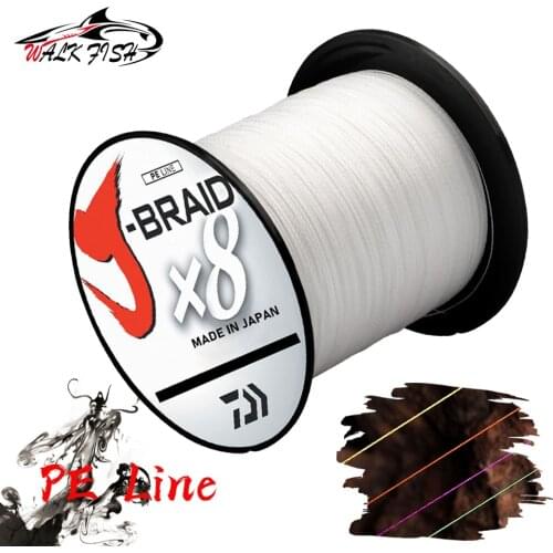 WALK FISH 8 Strand 300m/500m PE Fishing Line Strong Fishing Line Japanese Fishing Line Multifilament Durable Fishing Line