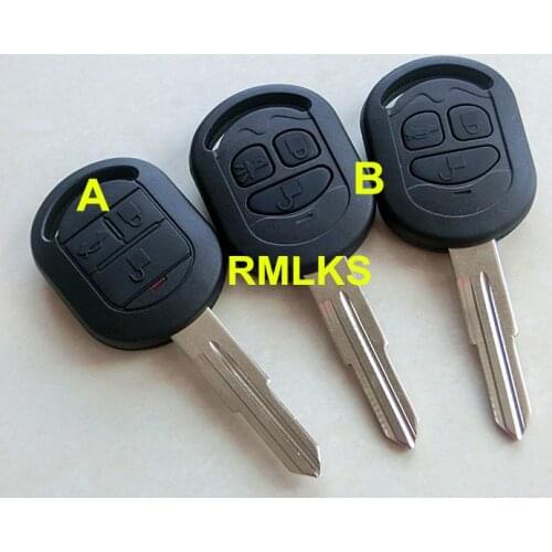 RMLKS REPLACEMENT FOB KEY CASE BLANKS FIT FOR EXCELLE HRV REMOTE KEY SHELL BEFORE UNCUT DWO4R BLADE