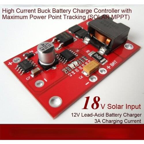 12V lead acid charger 12V battery MPPT solar charger