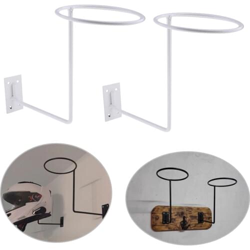 2Pcs Motorcycle Helmet Holder Helmet Hanger Rack Wall Mounted Hook For Coats,Hats,Caps and so on