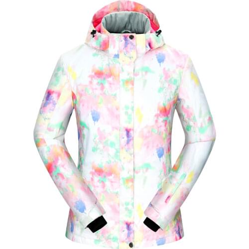 2020 Snowboard Women Ski Jacket Brands High Quality Winter Windproof Waterproof Warmth Female Coat Snow Winter Ski Jacket Women