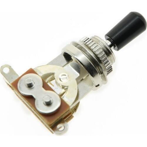 KAISH Metric LP Guitar 3 Way Toggle Switch w/ Black Metal Tip