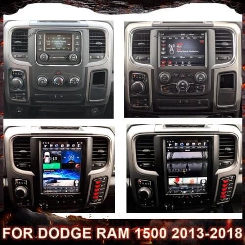 4+128GB Installation video provided For Dodge RAM 1500 2013 2014 2015 2016 2017 2018 Unit Car Multimedia Player GPS Radio Stereo