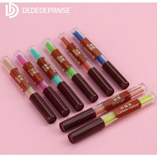 DEDEDEPRAISE Automatic/Mechanical Pencil Refill 2.0mm 36 Colors Color Pencil Lead Thick Lead/Core/Refills Replacement Stationery