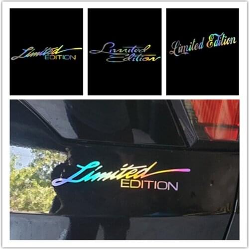 Car Sticker 3D LIMITED EDITION Creative Vinyl Sticker On Car Stickers and Decals Window Sticker Car-styling Decal