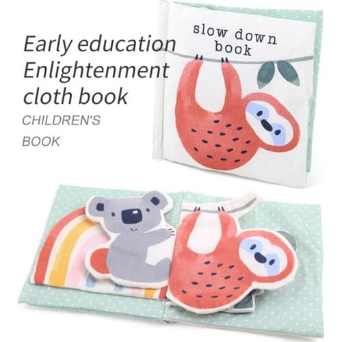 Baby Book Soft Cloth Books for Newborns 0-24 months Baby Toys Educational Soft Book Baby Soft Toys Montessori Toys for Children