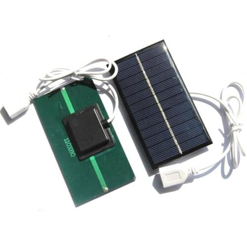DIY Solar System 1W 6V Solar Panel Suitable For Mobile Phone Mobile Power Battery Charger