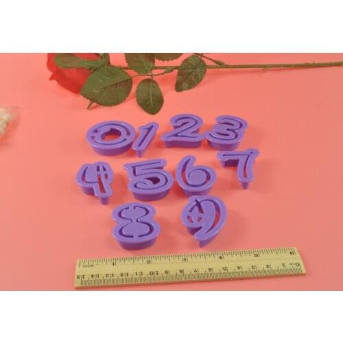 0-10 Number mould Biscuit mould CA001