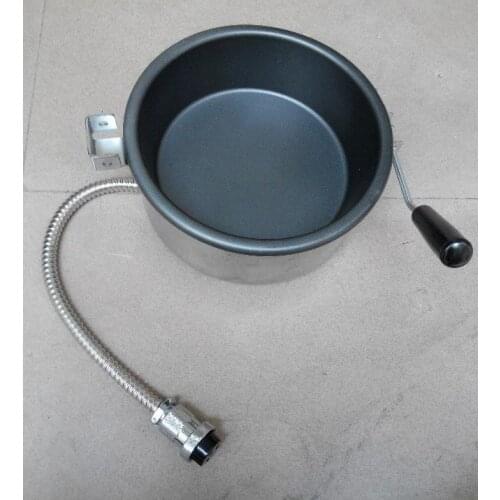 Commercial Hot Air popcorn maker hand-cranked for 8 ounce electric Corn popcorn machine 8oz professional accessories 25mm