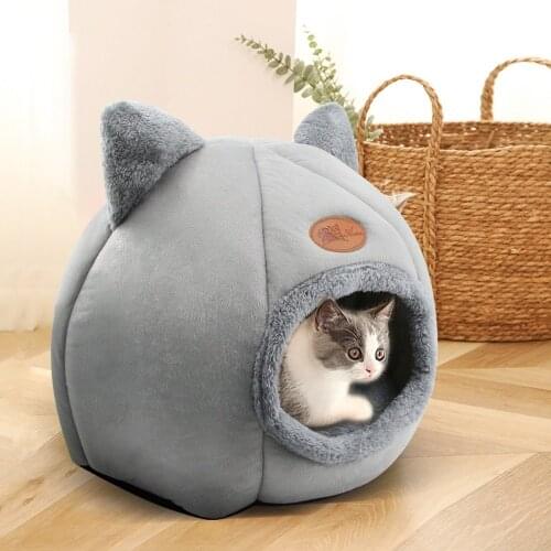Cat Bed Cat Accessories Cat Nest Deep Sleep Comfortable Bed For Pets Cats Tent Cozy Cave Beds Cats House Supplies For Cats