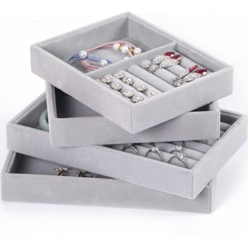 New Arrival Small Jewelry Tray Ring Necklace Storage Organizer Bracelet Watch Display Drawer Stuff Finishing Multi-functional