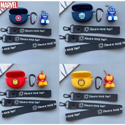 Cartoon Silicone Earphone Case Cover for Huawei Freebuds 4i Wireless Bluetooth Headset Protector Pouch Shell for Freebuds 4i Bag