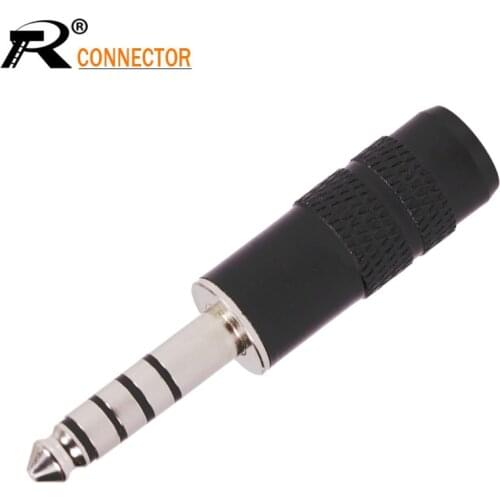 Nickle Plating Jack 4.4mm 5 Poles Male Full Balanced Headphone Plug 19.5mm for Sony NW-WM1Z NW-WM1A AMP Player