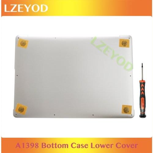 New Bottom Case For Macbook Pro Retina 15" A1398 Bottom Case Lower Cover Late 2013 2014 2015 Years