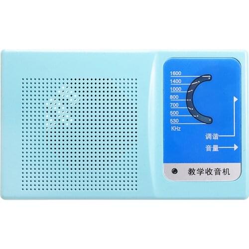 New Superheterodyne Radio Receiver 7 Transistor + sch + Case w/ Speaker DIY Kits Durable Electronic Production Suite