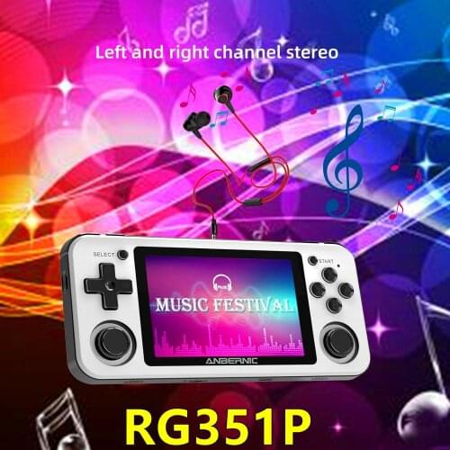 Get coupons and place orders more discounts RG351P open source handheld 3.5-inch ips HD screen game console