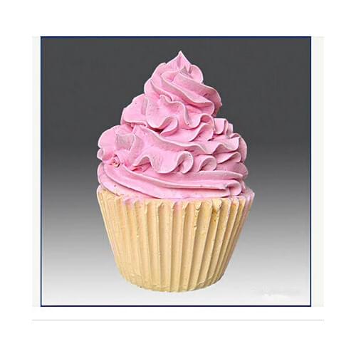 QT0127 3D Silicone Soap/Candle Mold Ice Cream Cup Cake Molds Chocolate Craft Molds DIY Handmade soap molds