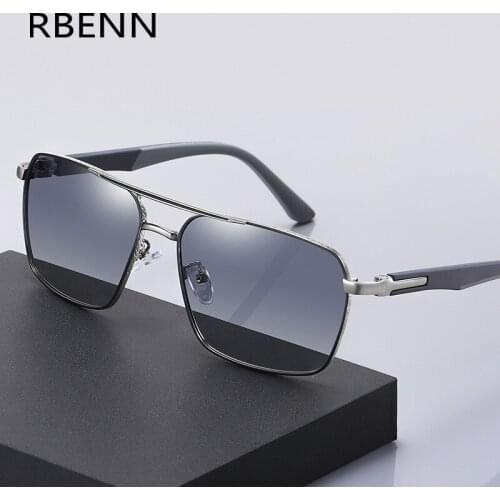 RBENN 2021 Brand Designer Classic Square Polarized Sunglasses Mens Driving Male Sun Glasses Eyewear UV Blocking Oculos