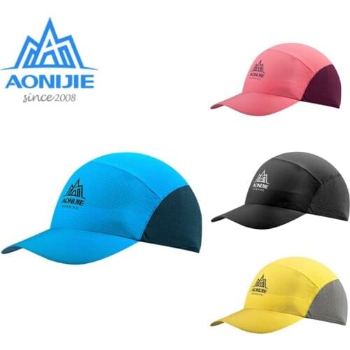 AONIJE Sports Folding Caps Anti UV Summer Sunshade Hats Lightweight Breathable For Outdoor Trail Running Camping Hiking E4107