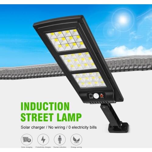 Solar LED Wall Lamp with Motion Sensor Outdoor Lights with Remote Control for Garden Outdoor Waterproof Lights for Yard Street