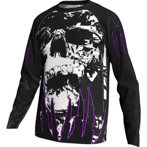 Thin Breathable Moto Bicycle Jersey Long Sleeve Cycling Bike Mtb New Style Shirt Downhill T-shirt Motocross Mx Mountain Clothing