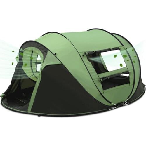 3-4 Person 200*280*120cm Travel Hiking Tents Waterproof Windproof Instant Automatic Tents Pop up Beach Tent Large Camping Tents