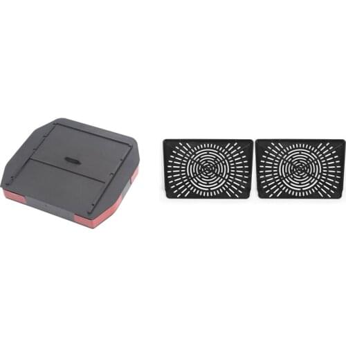 1x for Land Rover Defender 2020 2021 Armrest Storage Box & 2PCS Under the Rear Seat Air Conditioning Vent Outlet Cover