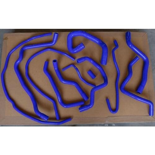 12PCS Silicone Radiator Coolant Heater Hoses for Ford Focus Duratec Mazda Mzr 1.8L 2.0L DOHC Engine