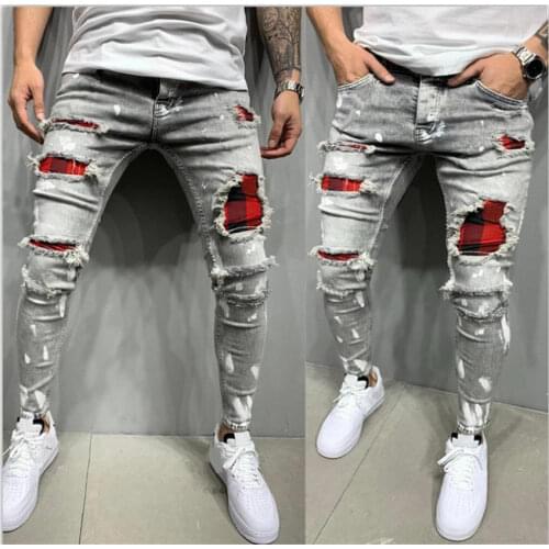 BDLJ Men Skinny Jeans