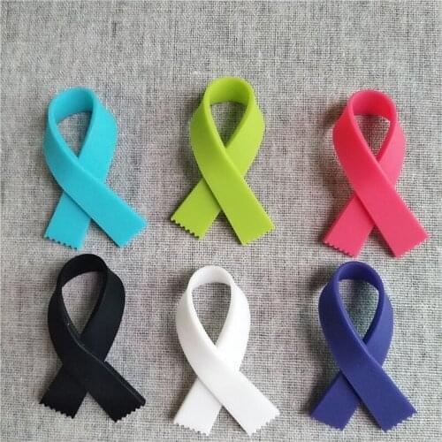 Wine Glass Decorations 6PCS/set Scarf Type Silicone Glass Wine Label Recognizer Tea Mug Cup Marker Bottle Logo Party Supplies