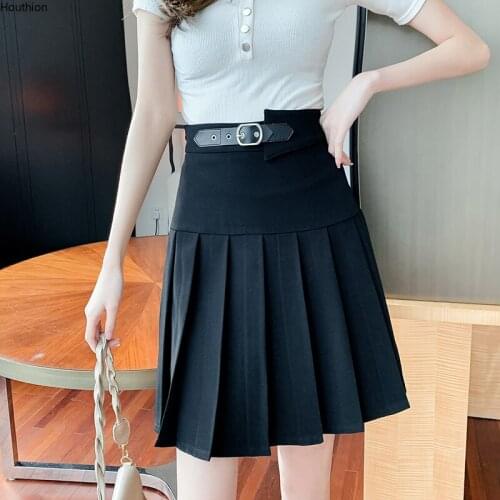 Женские юбки в складку Houthion China At AliExpress