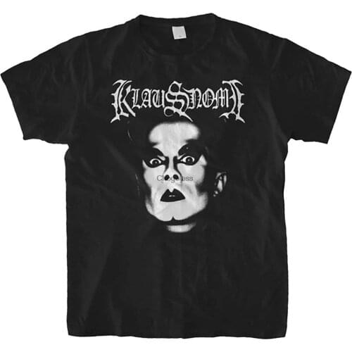 Klaus Nomi M2 Graphics Tops T-Shirts Womens tees