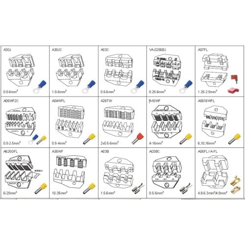 VA-0256BJ die set terminal