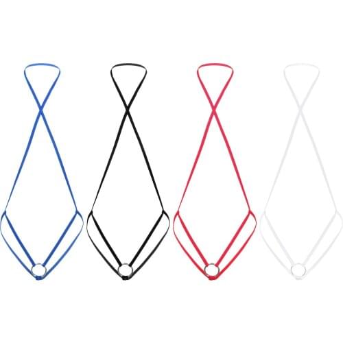 Men Erotic Slingshot Thong Gay Underwear with Penis O-ring Monokini Halter Neck Elastic Spaghetti Strap Thong Underwear Lingerie