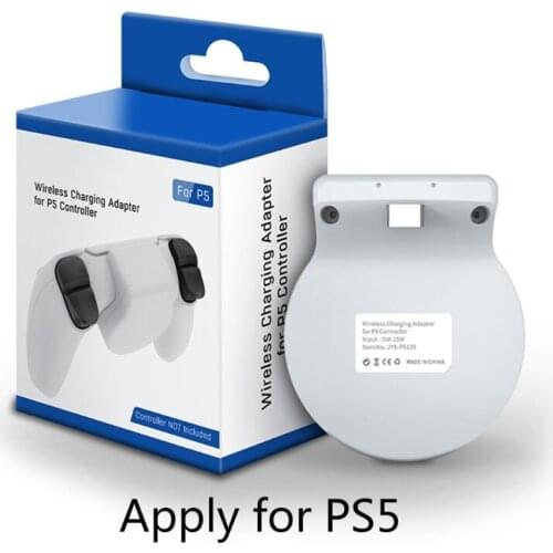 2021 New Wireless Charging Adapter For PS5 Wireless Controller Charging Cradle Dock Station Joystick Gamepad Fast