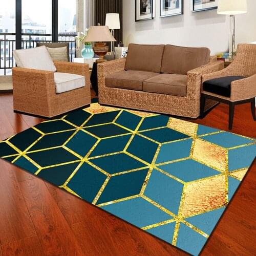Modern Nordic style Simple Carpets for living room Bedroom Area Rugs Tea Table Antiskid Mats Geometric Pattern Carpet Home Decor