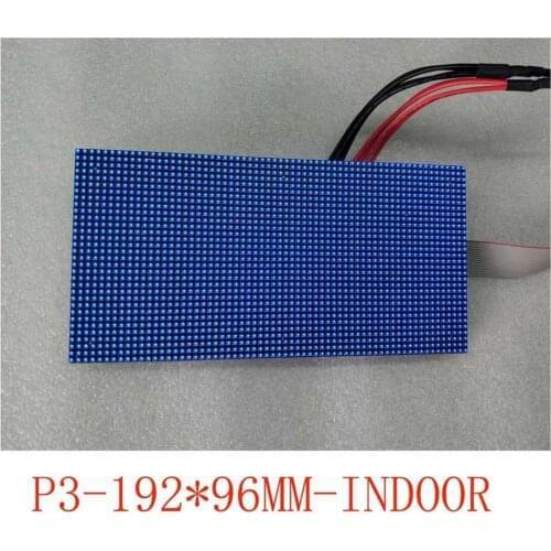 Led panel P3 indoor Meeting room Adverti led display adversting small module matrix 64x32 pixels High resolution hub75 screen