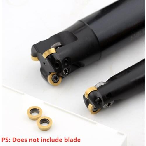 1PC Milling EMR-5R-40-350-C32-4T-H CNC Lathe Cutter Cutting RPMT10 Carbide Inserts Mill Turning Tool Arbor