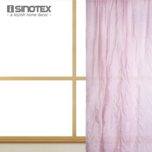 1 PCS European Style Pole Top Pleated Curtains For Window Crewel Embroidery Curtains And Drapes For Bedroom 55*80.7"/140*205cm