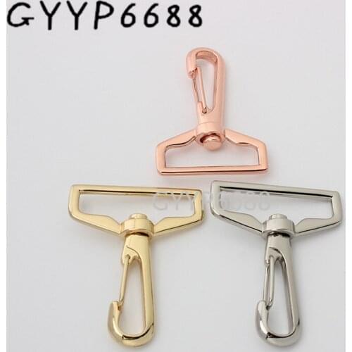 10-30-100 pieces 3 colors 59*33mm 58*39mm big size alloy polished spring gate snap buckle for purse chain connector swivel clasp