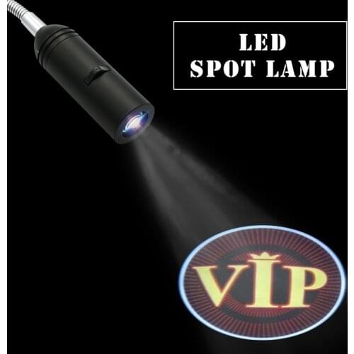 110V / 220V E27 Base VIP Logo Advertising Light Home Hotel Decoration Projection Lamp Customized Logo Display spotlight lamps