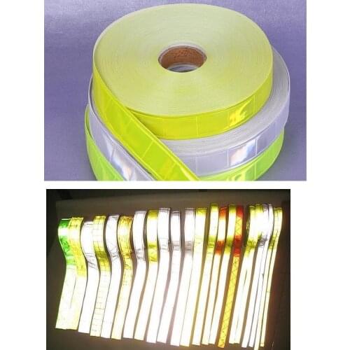2CM PVC Reflective Strip High Visibility DIY Garment Sewing Material On Clothing Road Traffic Vest Night Warning Tape